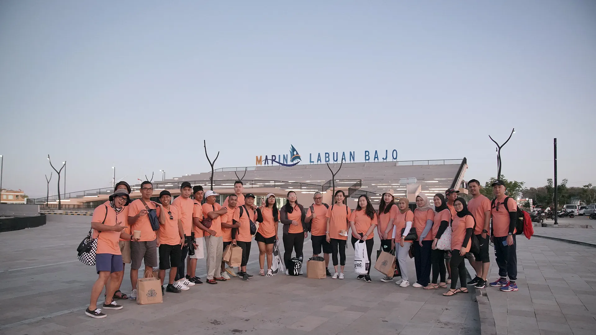 Scenic view of Padar Island, Labuan Bajo